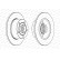 Disque de frein PREMIER Coat+ disc DDF830C-1 Ferodo, Vignette 2
