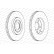 Disque de frein PREMIER Coat+ disc DDF927C Ferodo