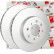 Disque de frein PREMIER Coat+ disc DDF995C Ferodo