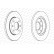 Disque de frein PREMIER Coat+ disc DDF995C Ferodo, Vignette 2