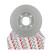 Disque de frein PREMIER Coat+ disc DDF995C Ferodo, Vignette 4