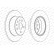 Disque de frein PREMIER DDF1083C Ferodo