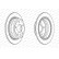 Disque de frein PREMIER DDF120 Ferodo, Vignette 2