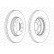 Disque de frein PREMIER DDF1210C Ferodo, Vignette 2