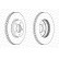 Disque de frein PREMIER DDF1222 Ferodo, Vignette 2