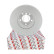 Disque de frein PREMIER DDF1241C Ferodo, Vignette 3