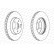 Disque de frein PREMIER DDF1252C Ferodo, Vignette 2