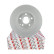 Disque de frein PREMIER DDF1252C Ferodo, Vignette 3
