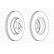 Disque de frein PREMIER DDF1291C Ferodo, Vignette 2