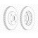 Disque de frein PREMIER DDF1309C Ferodo, Vignette 2