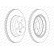 Disque de frein PREMIER DDF1672C Ferodo