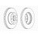 Disque de frein PREMIER DDF1800C Ferodo