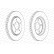Disque de frein PREMIER DDF1807C Ferodo, Vignette 2