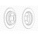 Disque de frein PREMIER DDF2090C Ferodo, Vignette 2