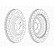 Disque de frein PREMIER DDF2209C Ferodo, Vignette 2