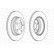 Disque de frein PREMIER DDF2404C Ferodo, Vignette 2