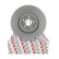 Disque de frein PREMIER DDF2430C-1 Ferodo, Vignette 3