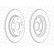 Disque de frein PREMIER DDF2524C Ferodo, Vignette 2