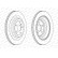 Disque de frein PREMIER DDF2630C Ferodo, Vignette 2
