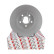 Disque de frein PREMIER DDF2760C Ferodo, Vignette 4