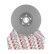 Disque de frein PREMIER High Carbon DDF1405C-1 Ferodo, Vignette 3