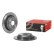 Disque de frein PRIME LINE - Revêtement UV 08.E295.11 Brembo