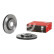 Disque de frein PRIME LINE - Revêtement UV 09.E836.11 Brembo