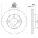 Disque de frein PRO 8DD 355 101-321 Hella