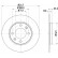 Disque de frein PRO 8DD 355 102-511 Hella