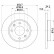 Disque de frein PRO 8DD 355 106-191 Hella