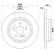 Disque de frein PRO 8DD 355 106-891 Hella