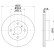 Disque de frein PRO 8DD 355 107-281 Hella