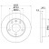 Disque de frein PRO 8DD 355 107-541 Hella