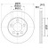 Disque de frein PRO 8DD 355 107-651 Hella