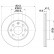 Disque de frein PRO 8DD 355 108-331 Hella