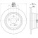 Disque de frein PRO 8DD 355 108-841 Hella