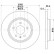 Disque de frein PRO 8DD 355 113-931 Hella