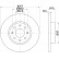 Disque de frein PRO 8DD 355 114-351 Hella