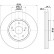 Disque de frein PRO 8DD 355 115-191 Hella