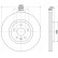 Disque de frein PRO 8DD 355 116-051 Hella