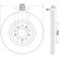 Disque de frein PRO 8DD 355 116-651 Hella