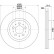 Disque de frein PRO 8DD 355 117-851 Hella