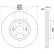 Disque de frein PRO 8DD 355 117-971 Hella