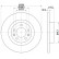 Disque de frein PRO 8DD 355 117-991 Hella