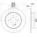 Disque de frein PRO 8DD 355 118-501 Hella
