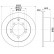 Disque de frein PRO 8DD 355 118-661 Hella