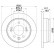 Disque de frein PRO 8DD 355 118-861 Hella