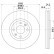 Disque de frein PRO 8DD 355 119-161 Hella