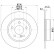 Disque de frein PRO 8DD 355 119-431 Hella