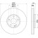 Disque de frein PRO 8DD 355 119-701 Hella